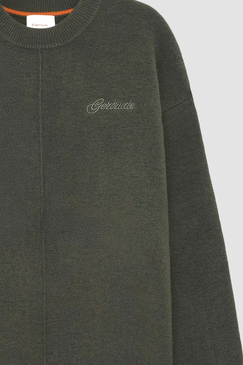 Pull Alan maille brossée oversize