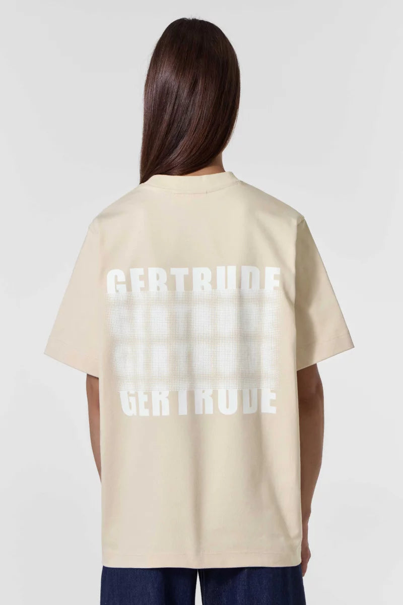 T-shirt Darryldots print contrasté dos