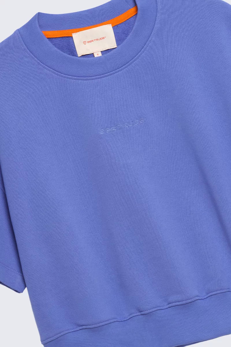 Sweat Cropped Molleton Adonia