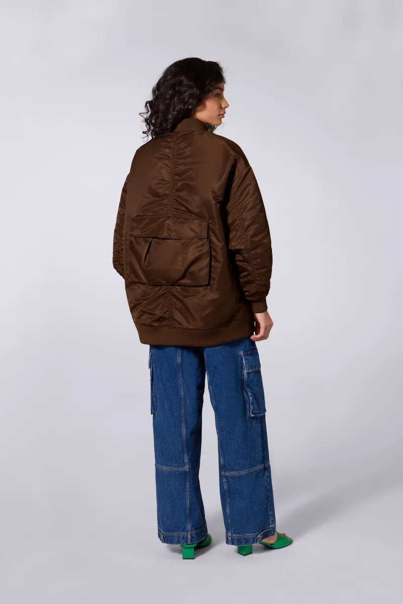 Bomber Rembourré Duvet Brunelle Mixte