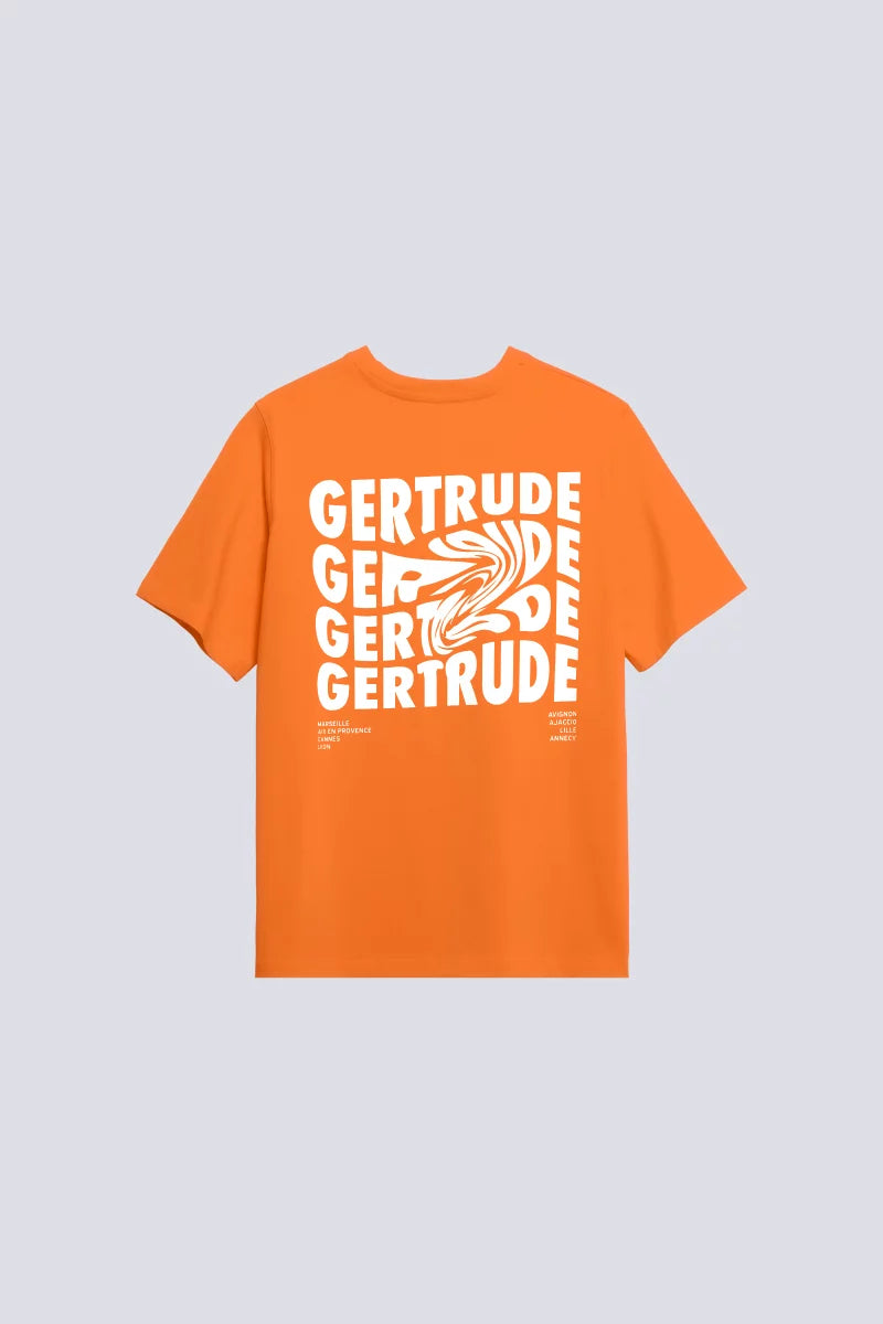 T-shirt Print Leonce Fluidity Mixte