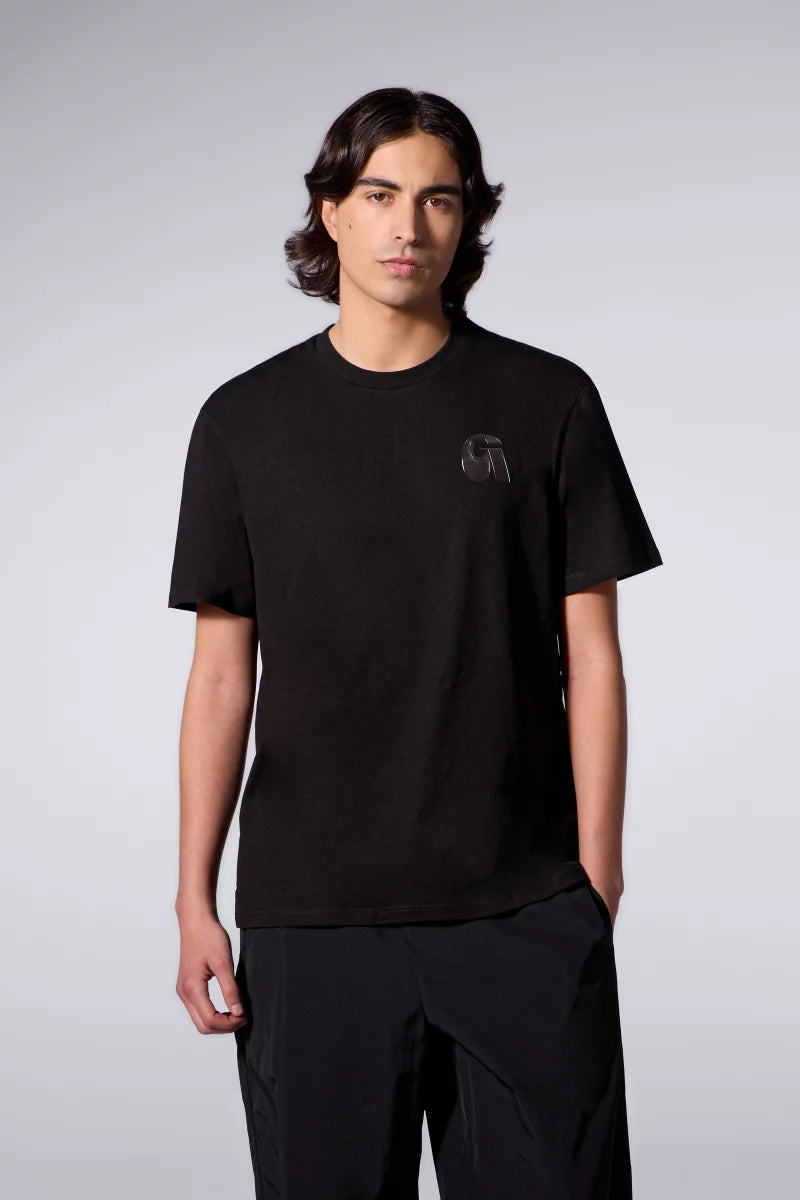 T-shirt Print Leonce Letter Mixte