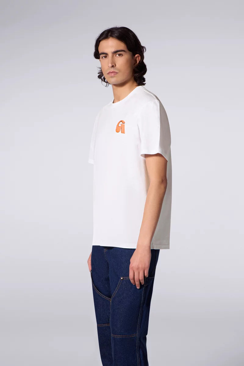 T-shirt Print Leonce Letter Mixte