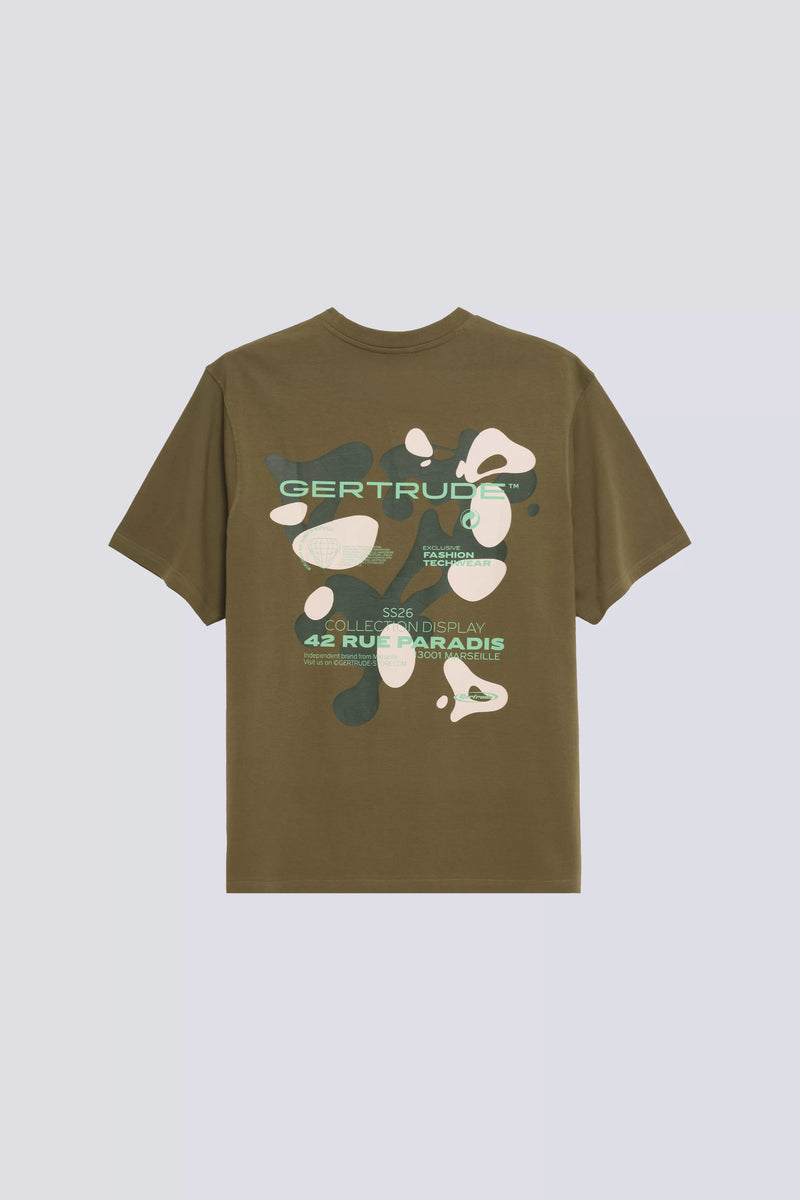 T-shirt Print Spot Leonce Mixte