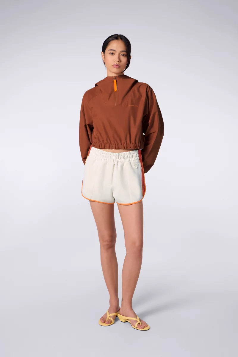 Top Cropped Nylon Meli