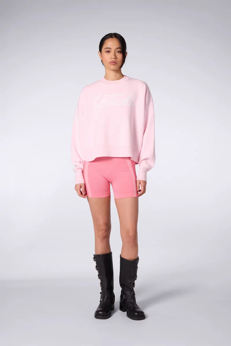 Pull Cropped Jacquard Nath