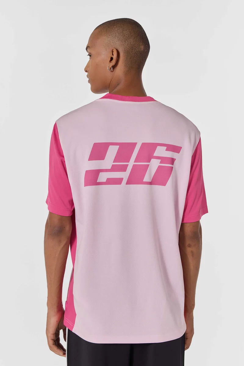 T-shirt Keyliane col contrasté