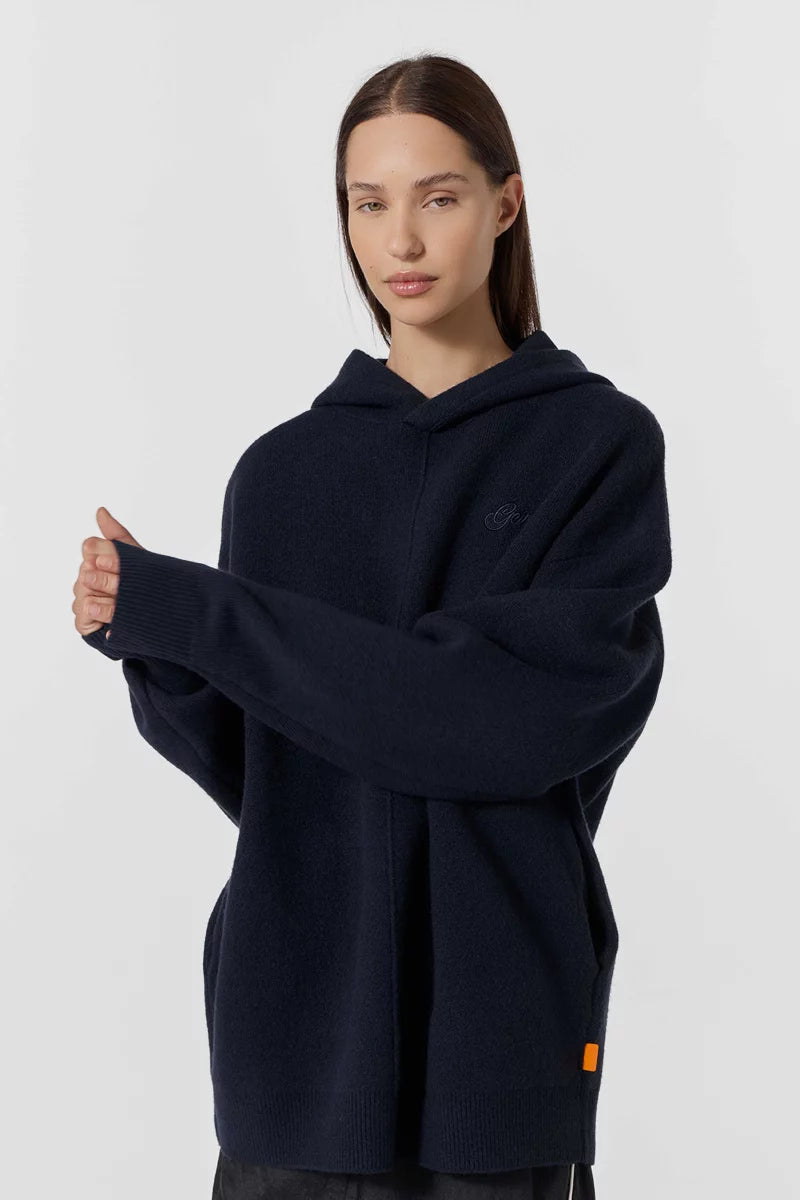 Sweat à capuche Philou maille brossée